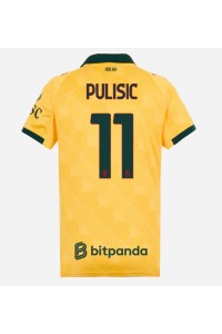 AC Milan Christian Pulisic #11 Jalkapallovaatteet Naisten Kolmaspaita 2025-26 Lyhythihainen
